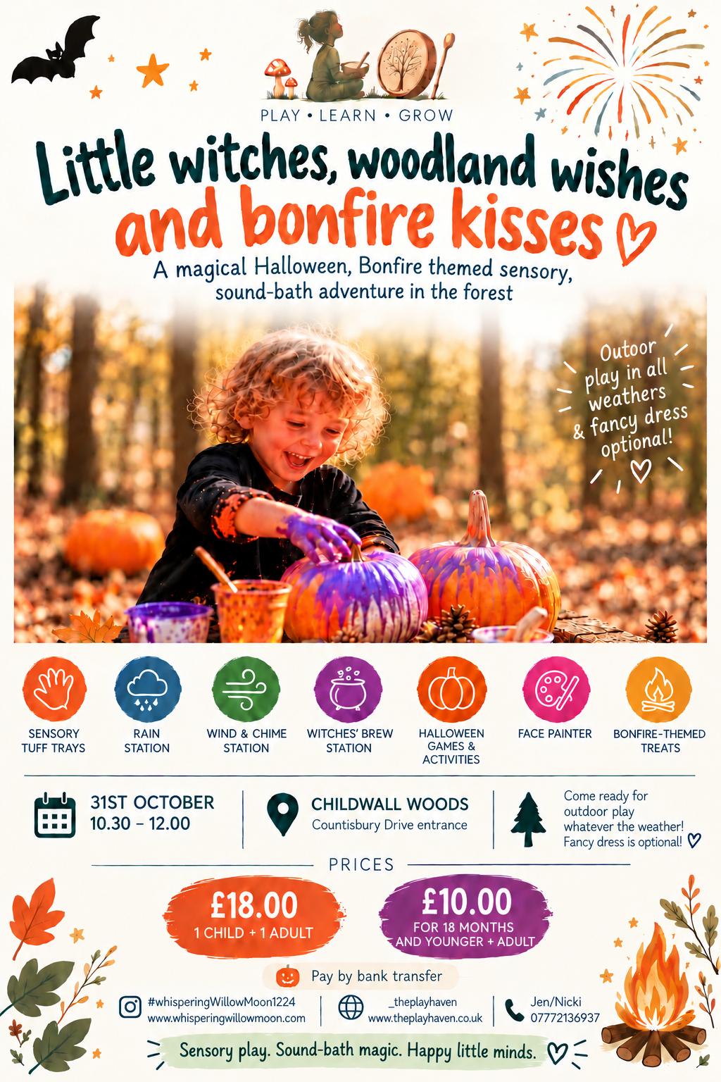 Little witches, woodland wishes and bonfire kisses gallery image