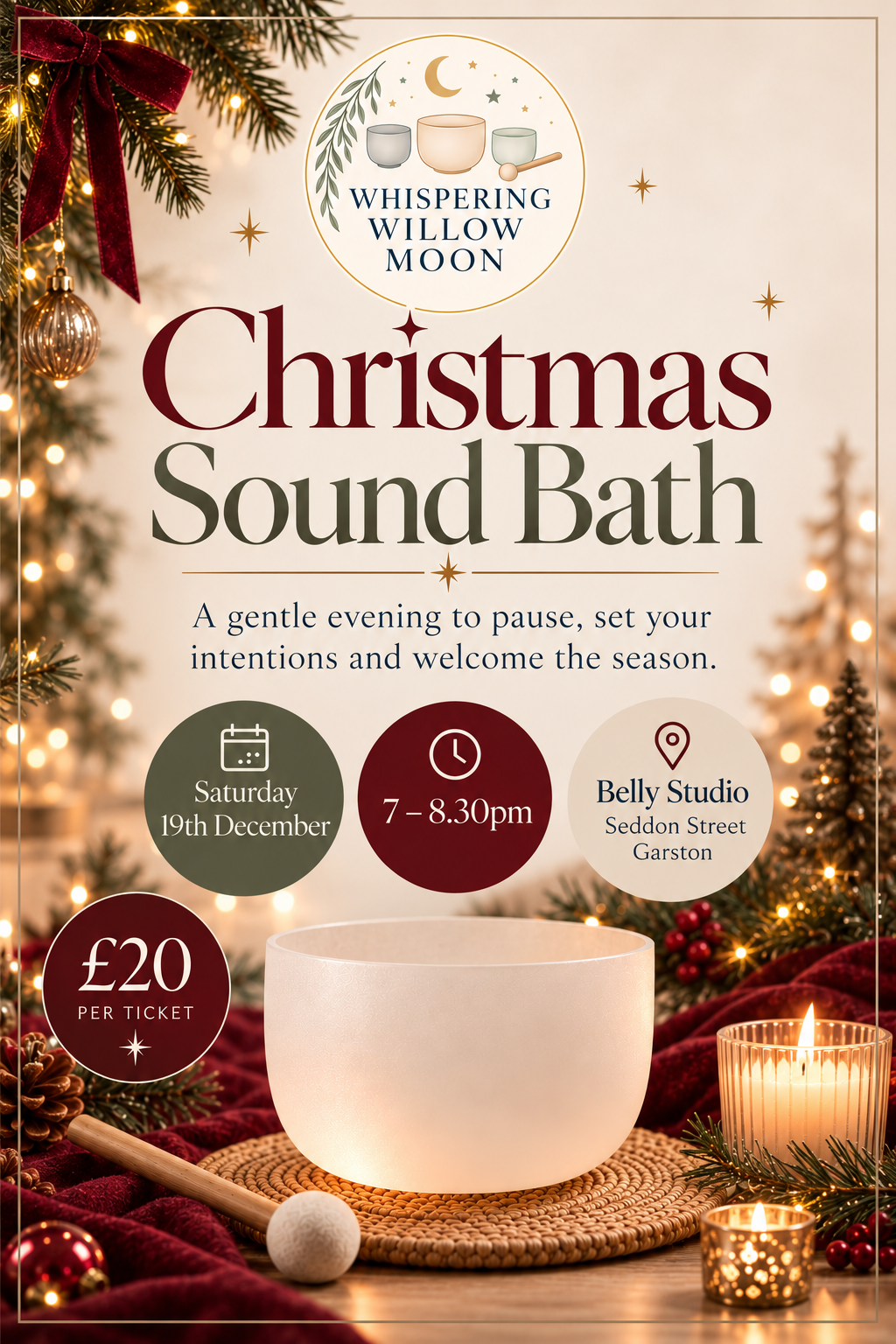 A Cosy Christmas Sound Bath gallery image